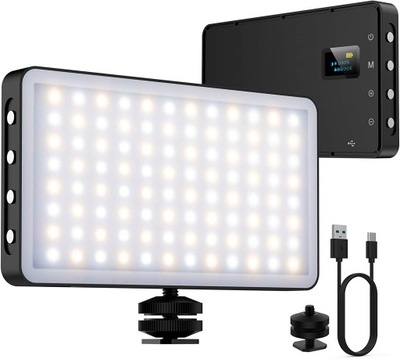 NinkBox M2 panel Led Video lampa 3000-6500K