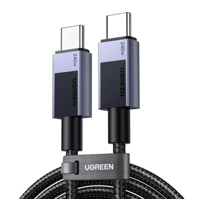 UGREEN Kabel Do ładowania Przewód USB-C Do USB-C PD3.1 QC 4.0 240W 2m Oplot