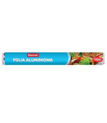 FOLIA ALUMINIOWA SPOŻYWCZA GRUBA MOCNA 10m