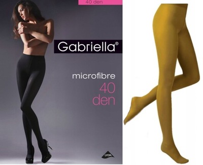 GABRIELLA RAJSTOPY MICROFIBRE r.3-M SINAPPI 40den