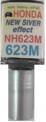 ZAPRAWKA LAKIER DO RYS 10ML HONDA NH623M 623M СЕРЕБРО SATIN