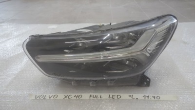 Лампа левая левый перед volvo xc40 mid led 31655988 фото №1