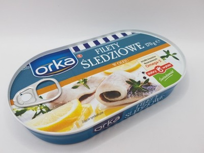 Orka Filety śledziowe w oleju 170 g