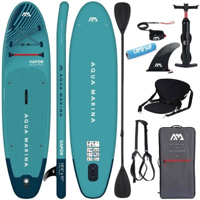 Deska SUP Aqua Marina Vapor 10'4" COMBO BOJKA PAS