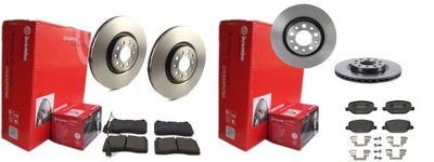 Гальмівні диски гальмівні колодки p+t brembo alfa romeo 159 brera фото №1