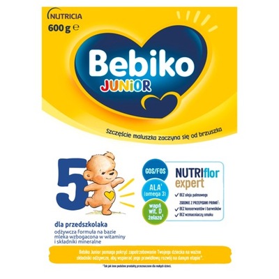 Bebiko Junior 5 NutriFlor Expert dla przedszkolaka