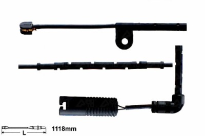 Ate 24.8190-1308.2 контакт попереджувальний, знос накладок гальмівних фото №1