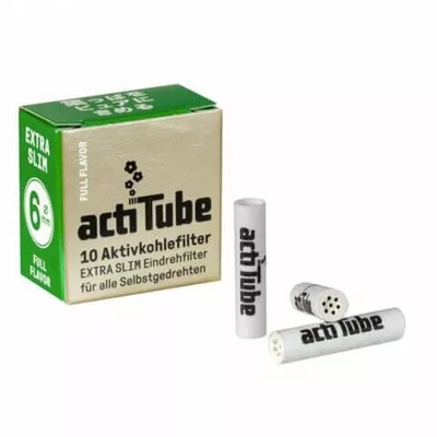 Acti Tube EXTRA SLIM 10 aktywne filtry węglowe 6mm