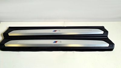 Bmw 8 g14 накладки пороговые внутреннее m-pakiet фото №1