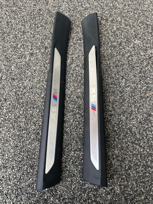 Накладки пороговые bmw x5 f15 фото №1