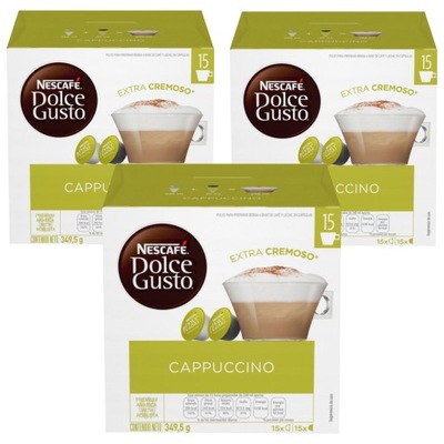 Kapsułki Nescafe Dolce Gusto Cappuccino 3x30szt