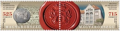 Węgry 2023 Znaczki 6322-23 ** archiwum pieczęć