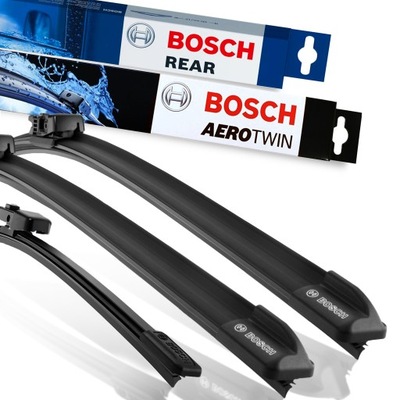 WIPER BLADES BOSCH AEROTWIN SET A034S+A330H VW TOUAREG 12.2006-05.2010  