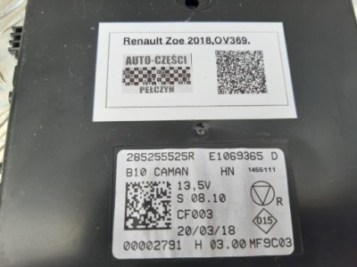 Renault zoe модуль блок управления 12-17 фото №1
