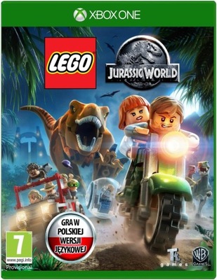 LEGO JURASSIC WORLD - PL - XBOX ONE - Nowa gra - PŁYTA