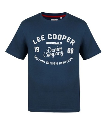 LEE COOPER Koszulka T-shirt LLogo Vintage tu: 4XL