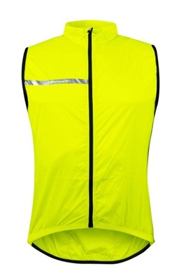 Kamizelka wiatroszczelna FORCE WINDPRO, fluo S