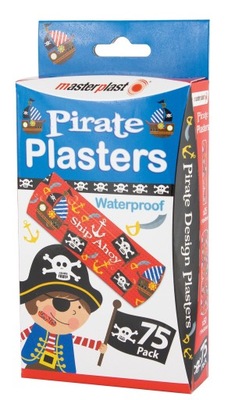 Masterplast Plastry Opatrunkowe Pirat 75szt