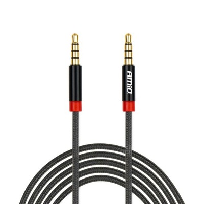 Kabel AUX MINI JACK 3,5mm oplot 200cm jack-jack*