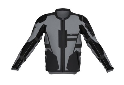 CHAQUETA TEKSTYLNA REBELHORN SCANDAL II SILVER/BLACK 7XL  