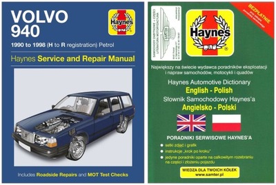 VOLVO 940 (1990-1998) MANUAL REPARACIÓN HAYNES +GRATIS 24H  