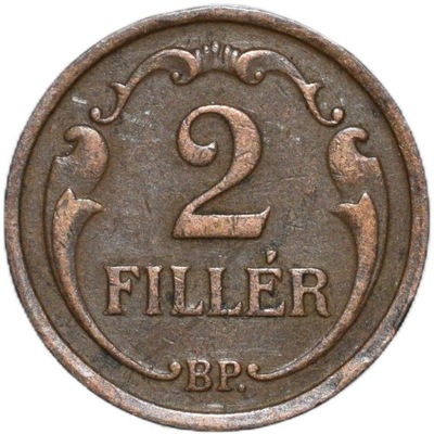 Węgry 2 fillery 1926