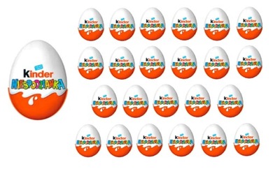 24 x KINDER JAJKO niespodzianka czekoladka