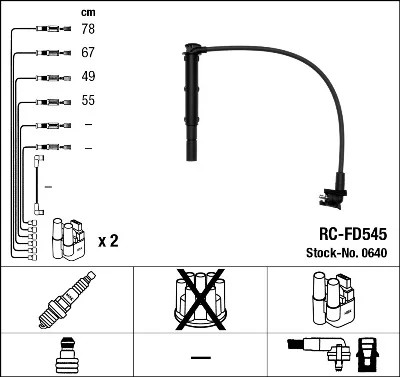 RC-FD545 0640 NGK 