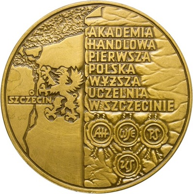 Medal MW, 1986, 40 lat Akademii Handlowej w Szczecinie