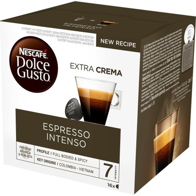 Nescafe Dolce Gusto Espresso Intenso Kawa Kapsułki