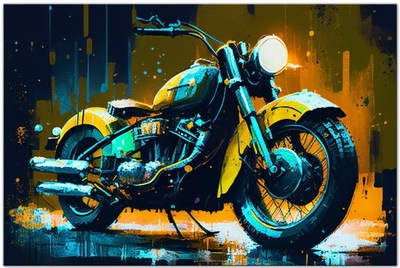 Obraz na płótnie Motocykl Motor Indian Cruiser