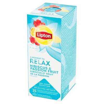 Herbata Lipton Hibiscus Passion Fruit 25 kopert