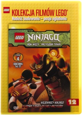 LEGO NINJAGO ROK WĘŻY CZĘŚĆ 4 PRZYGODA TRWA (DVD)
