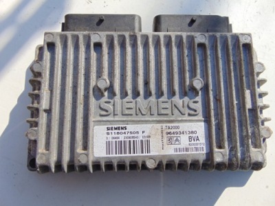 Бортовий комп'ютер s118047505f 9649341380 citroen peugeot фото №1