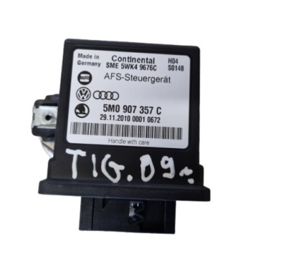 Vw tiguan 5n модуль света 5m0907357c фото №1