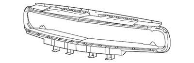 DODGE CHALLENGER 2015- BASTIDOR SOPORTES REJILLAS  