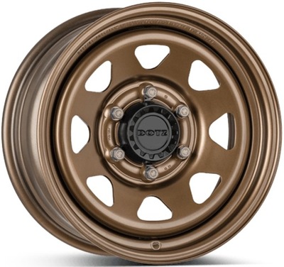 1 PIEZA LLANTA DOTZ 4X4 DAKAR BRONZE 7X 16 6X139,7 ET24 / FORD RANGER - O3RPDRA24  