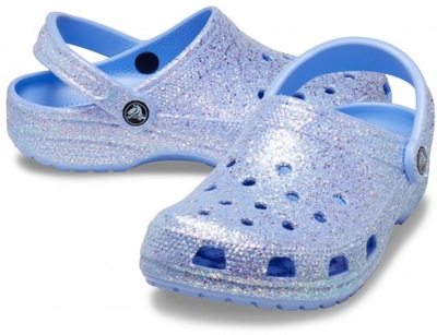 Damskie Buty Chodaki Crocs Classic Glitter 41-42