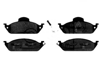 Febi гальмівні колодки гальмівні mercedes w163 ml230-ml430 98 фото №1