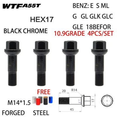 AUTO WHEEL OE LUG BOLTS FOR MERCEDES BENZ A B