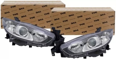 Tyc фари лампи перед kpl mazda 6 gj фото №1