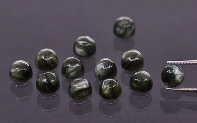 Serafinit okrągły kaboszon fi 5 mm