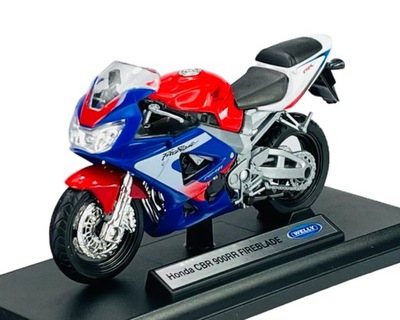 WELLY HONDA CBR 900RR FIREBLADE 1:18 MOTOCYKL NOWY