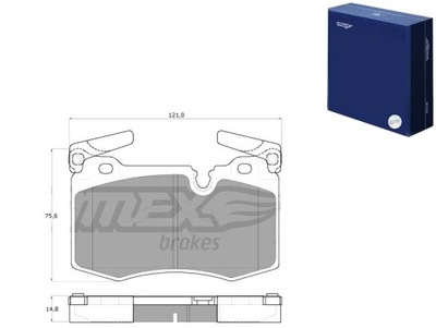 TRINKELĖS STABDŽIŲ MINI COOPER 10- PRIEK. TOMEX BRAKES 