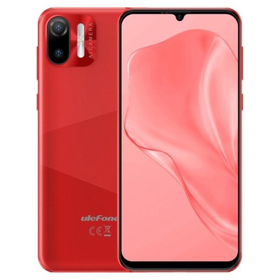 Smartfon uleFone Note 6P 6,1' 60Hz 8Mpix Czerwony