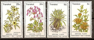 Transkei Mi. 88-91 czyste ** - flora