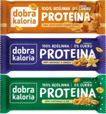 DOBRA KALORIA BATONY PROTEINOWE ZESTAW MIX SMAKÓW