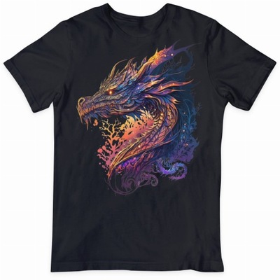 DRAGON - Koszulka z grafiką smoka