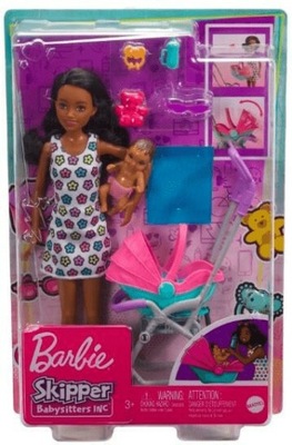 Barbie Skipper Klub Opiekunek Spacerówka zestaw