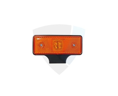 Lampa obrysowa boczna 2 LED pomarańczowa TT.12017A